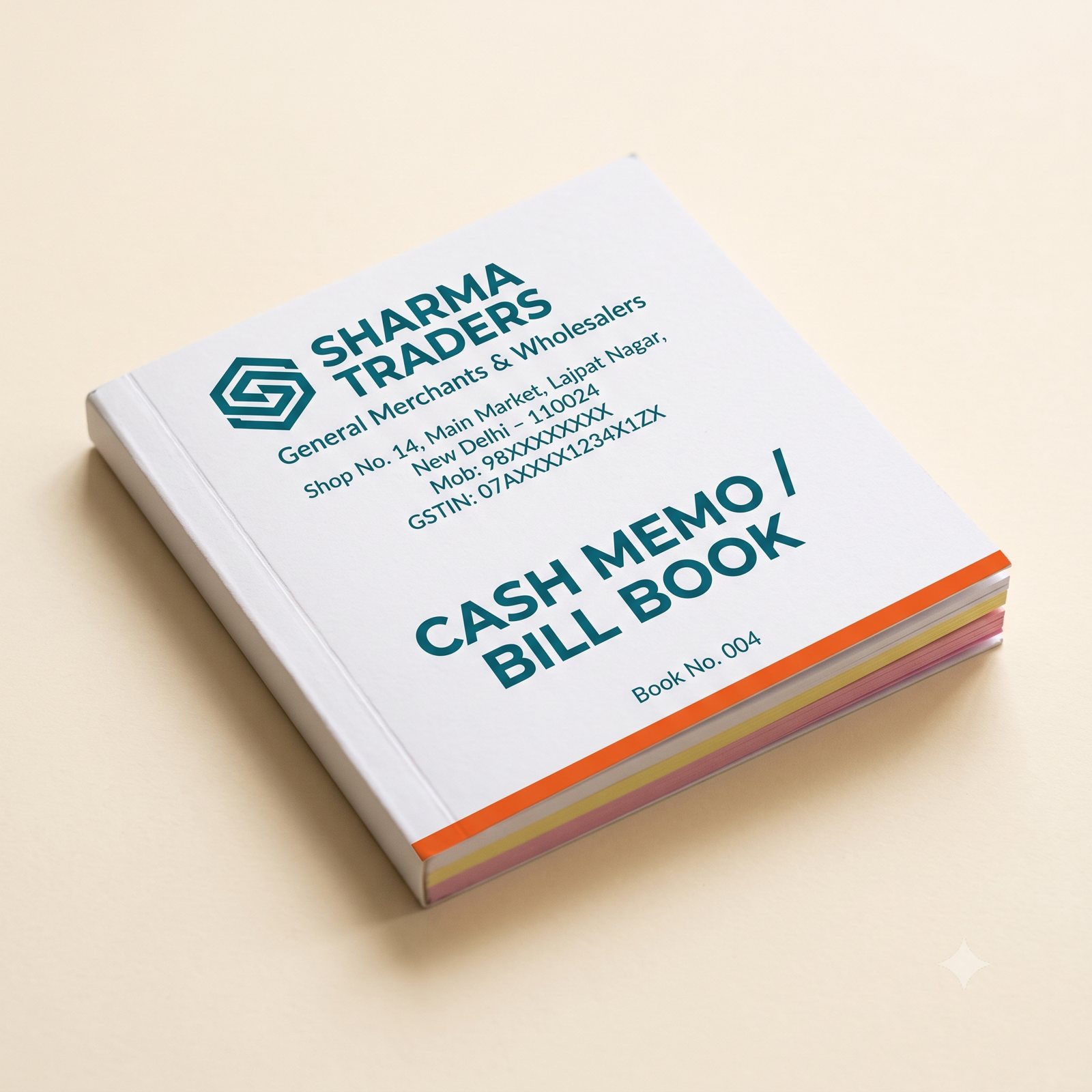 Custom branded book