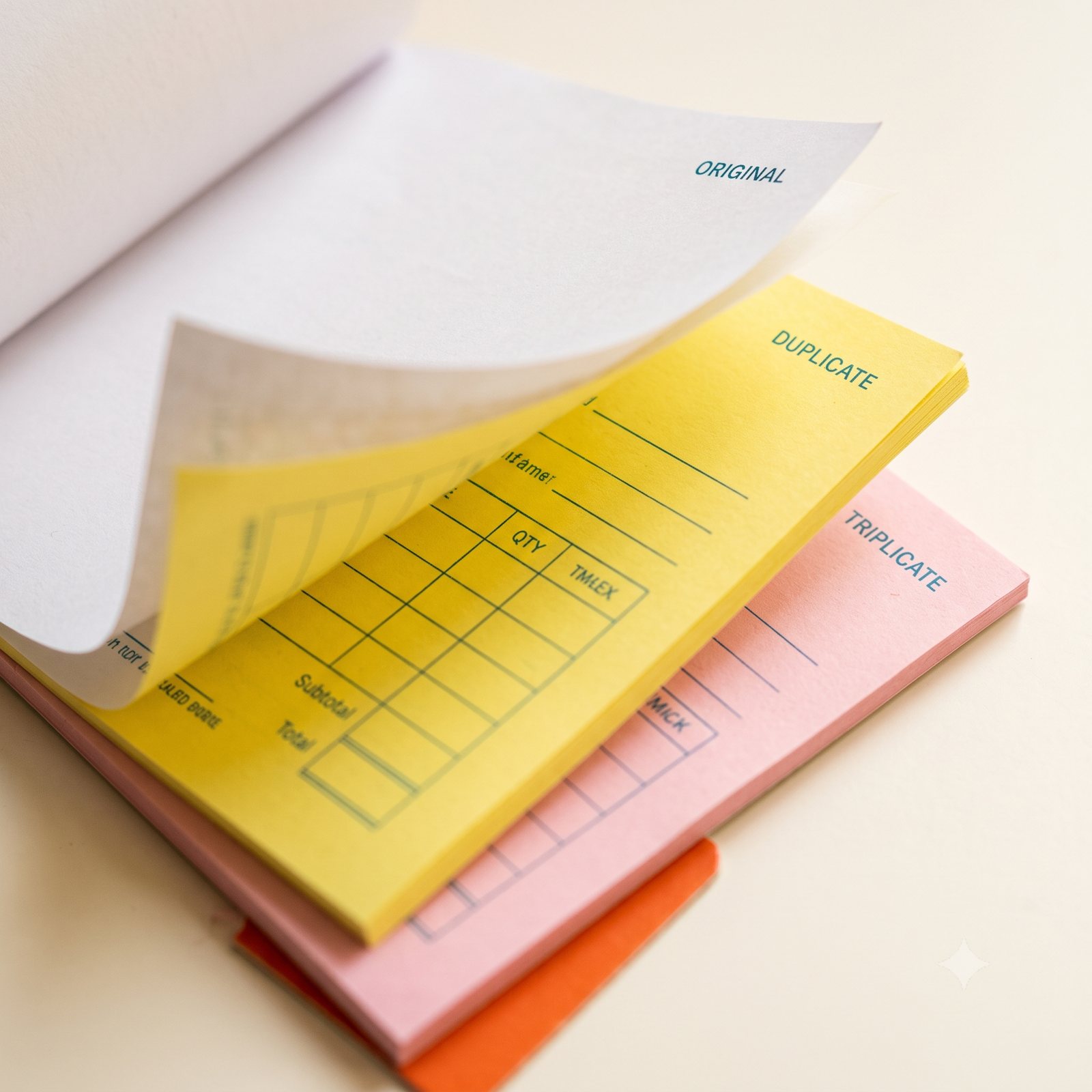 Duplicate / triplicate copies