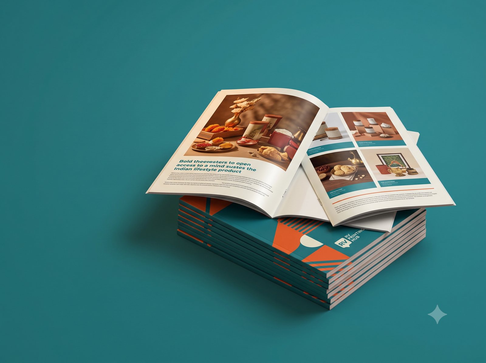 Product catalogue printed by RV Printing Hub, Delhi