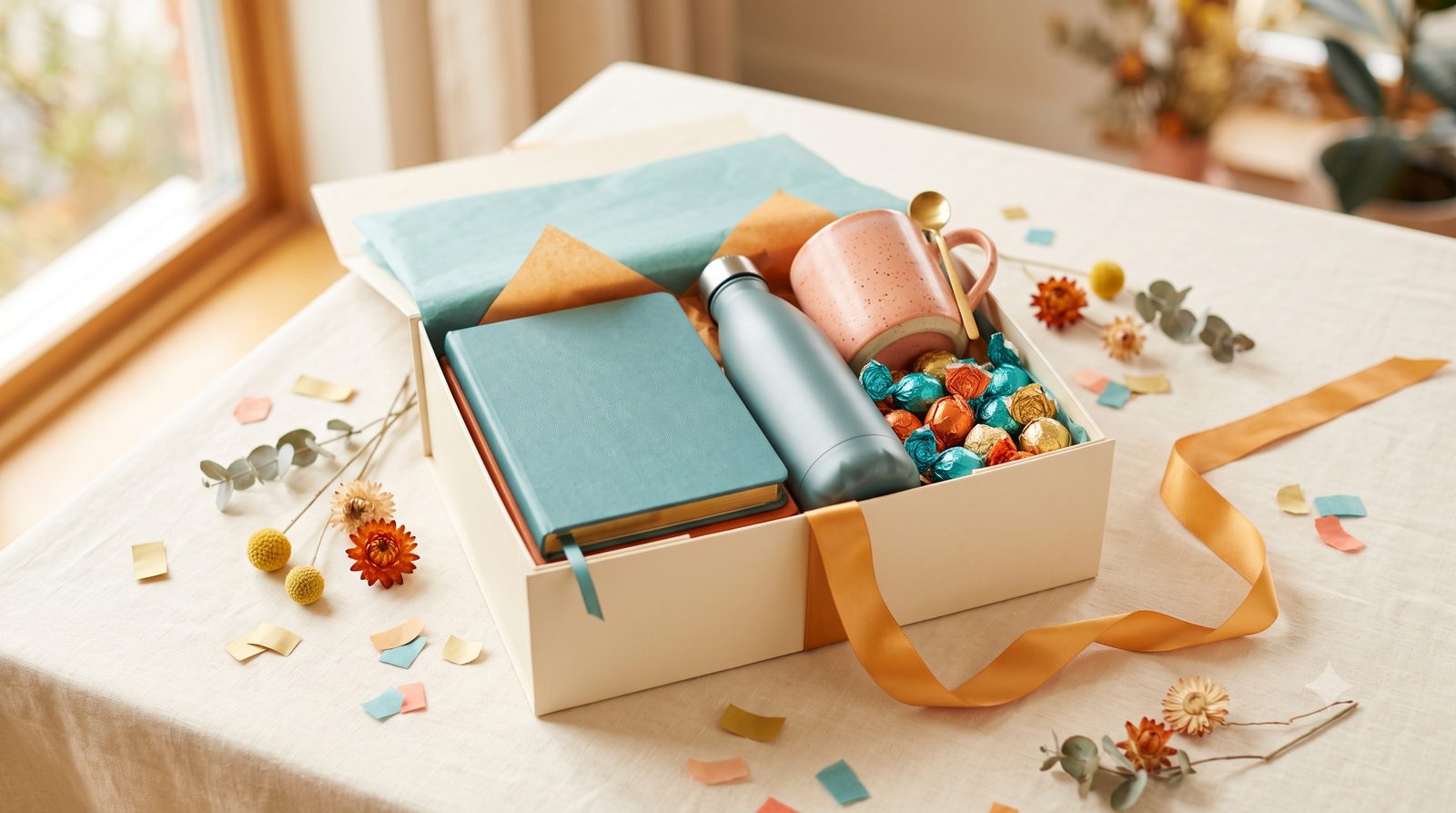 Custom branded gift box