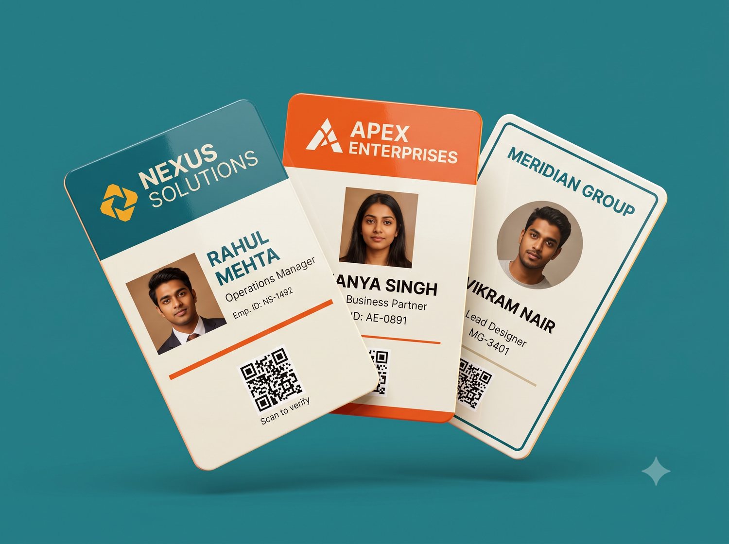 PVC photo ID cards printed by RV Printing Hub