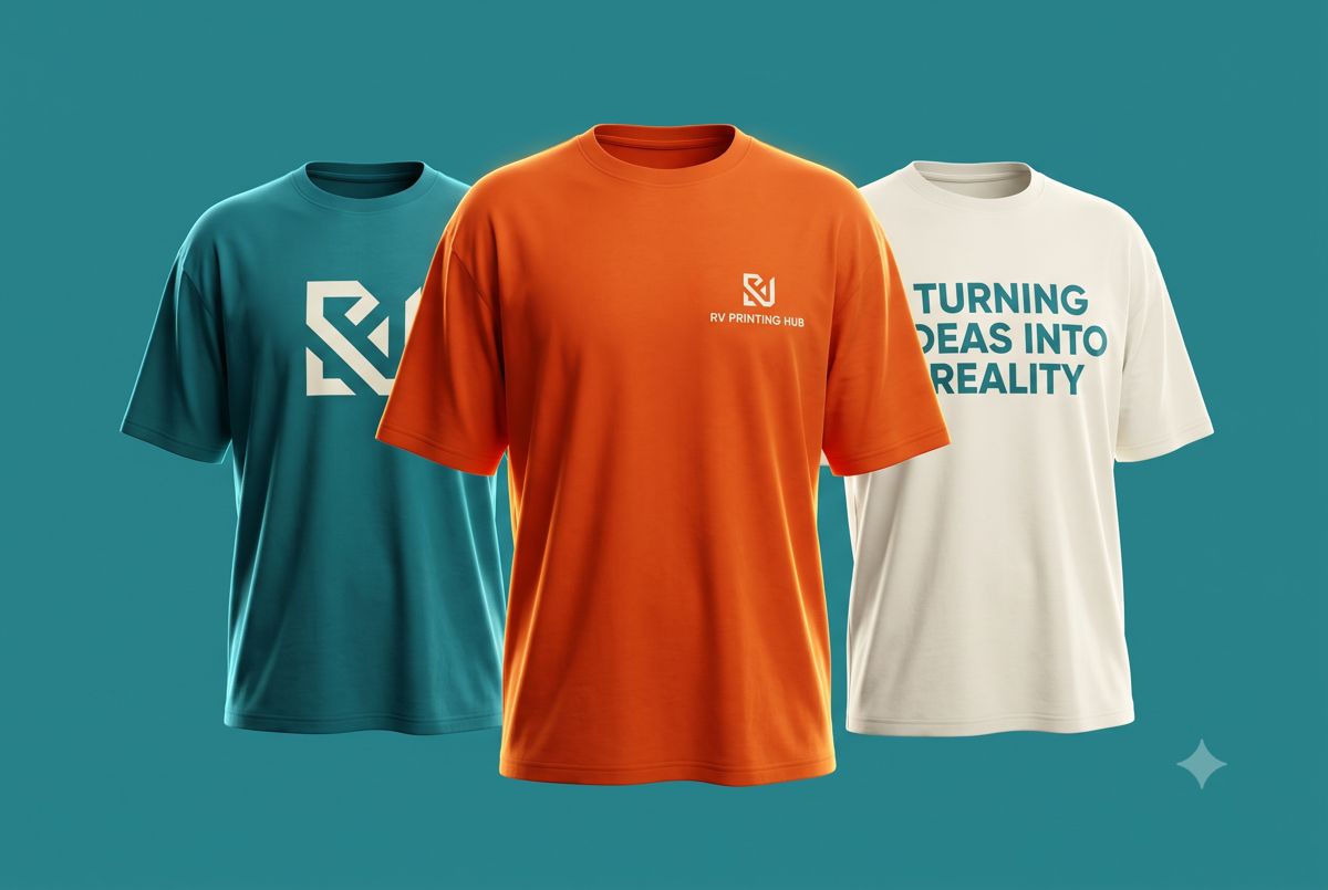 RV Printing Hub branded apparel