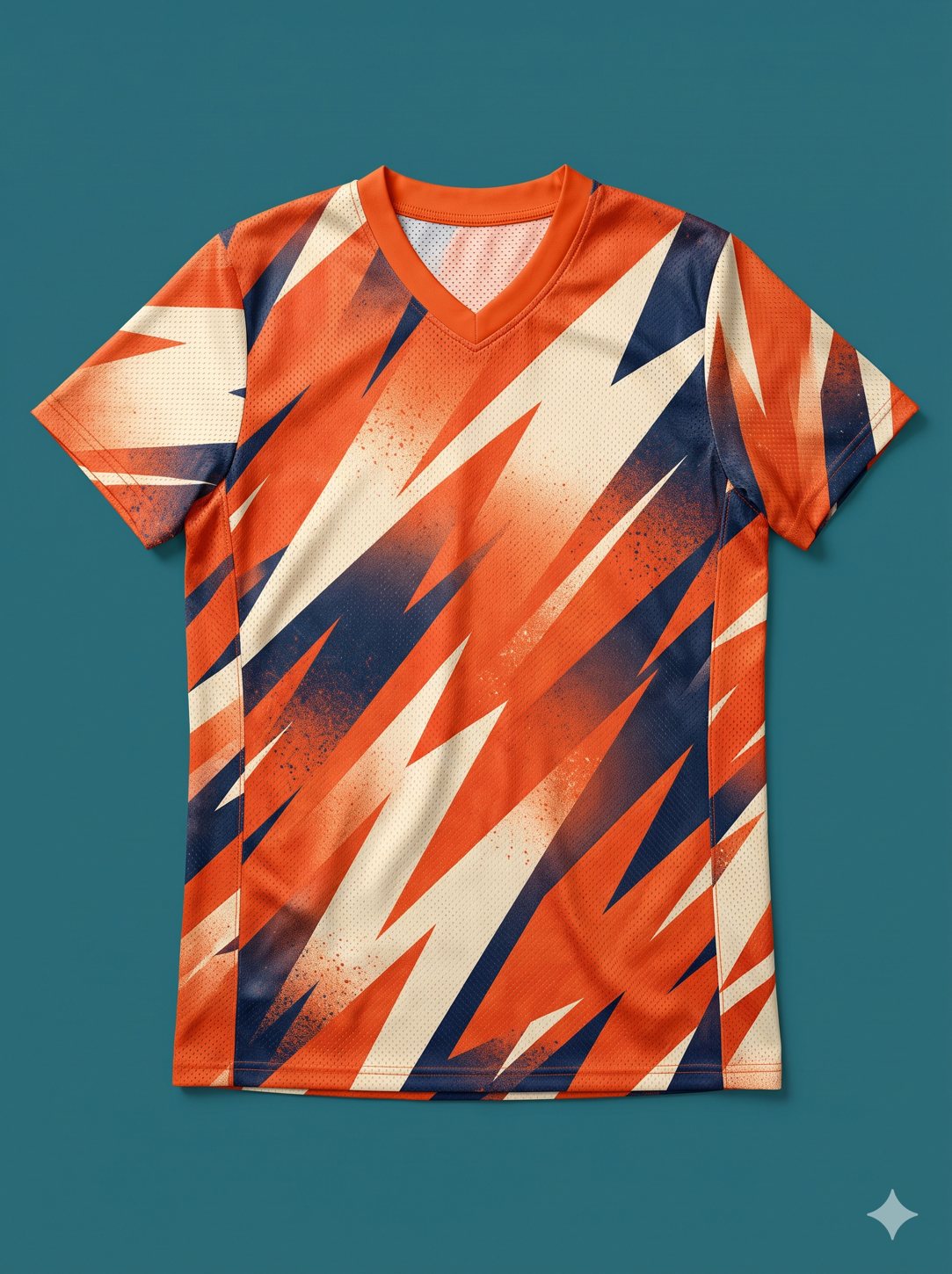 Sublimation t-shirt printing example